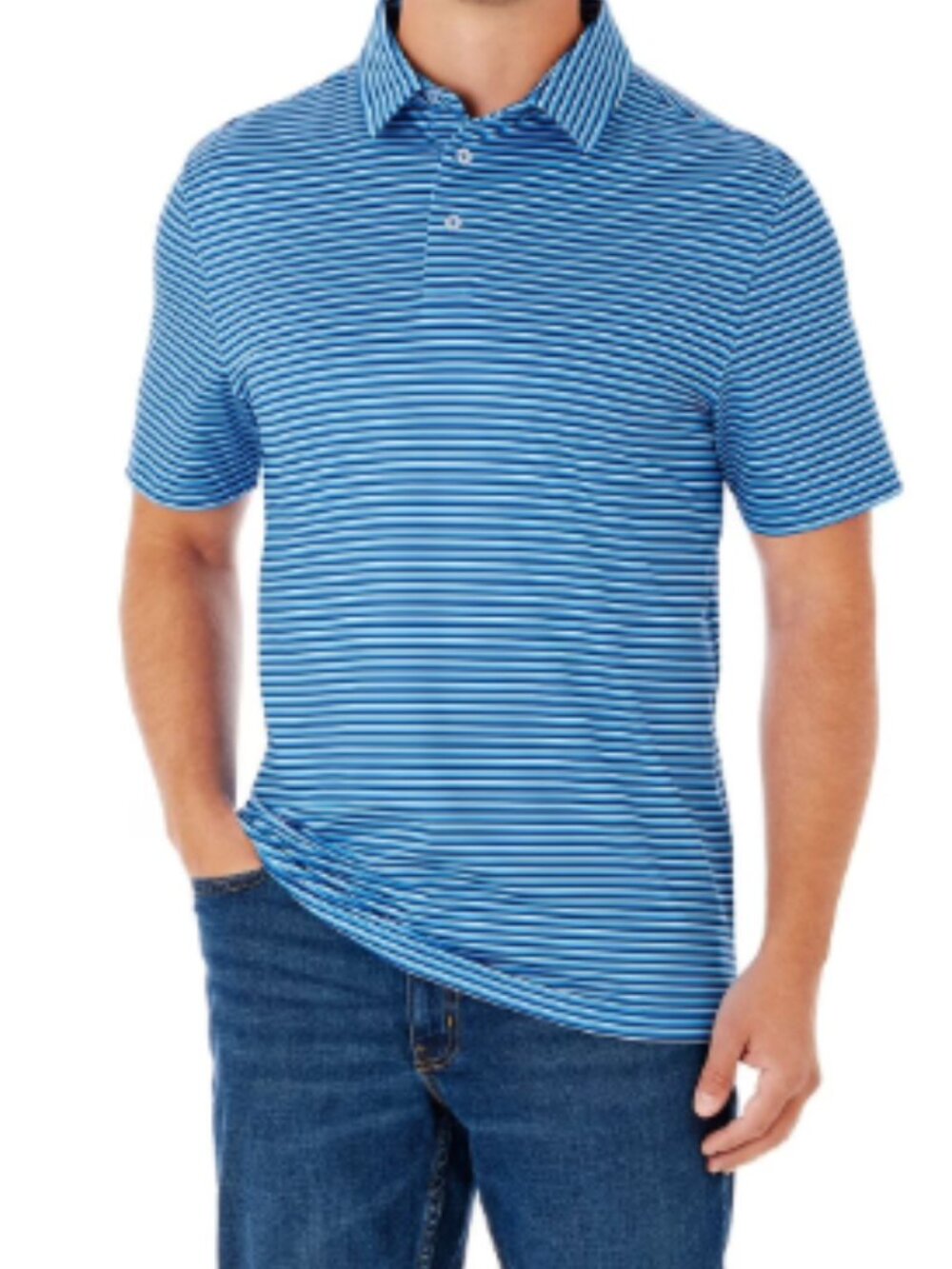 NWOT Member's Mark Men's Pattern Polo